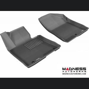 Hyundai Elantra GT Floor Mats (Set of 2) - Front - Black by 3D MAXpider